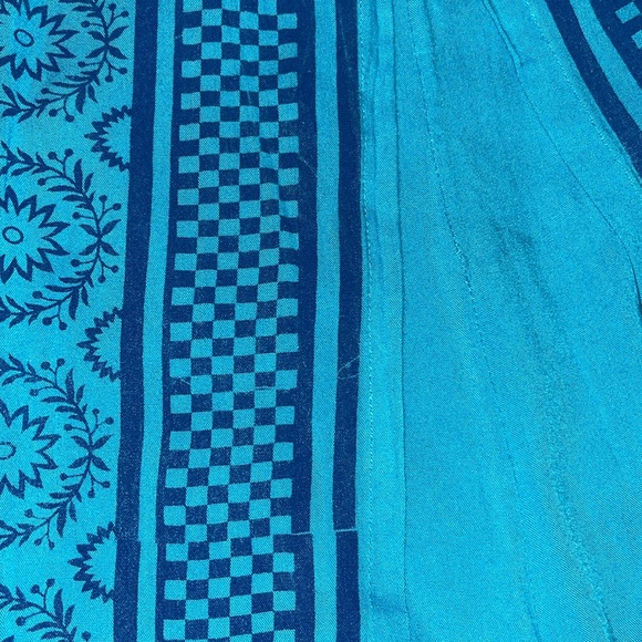 La Fille blue mid length skirt - Picture 8 of 12